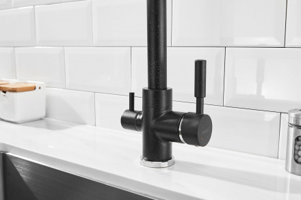 Смеситель для кухонной мойки с фильтром питьевой воды Savol S-L1801H